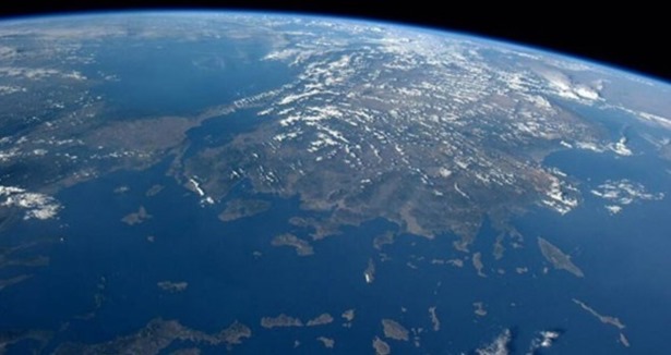 NASA, Dünyanın fotoğrafını Aydan çekti NASA, Dünyanın fotoğrafını Aydan çekti