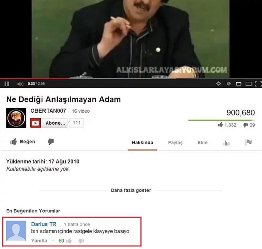 Trollerin atası: YouTube'da yapılan en komik 10 yorum