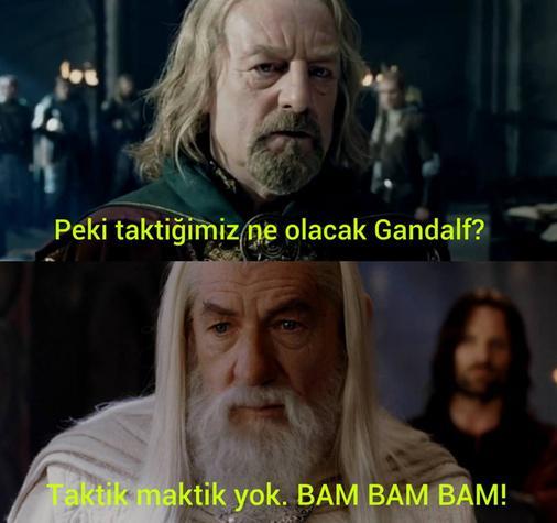 Capsçiler yine döktürmüş: Taktik maktik yok, bam bam bam