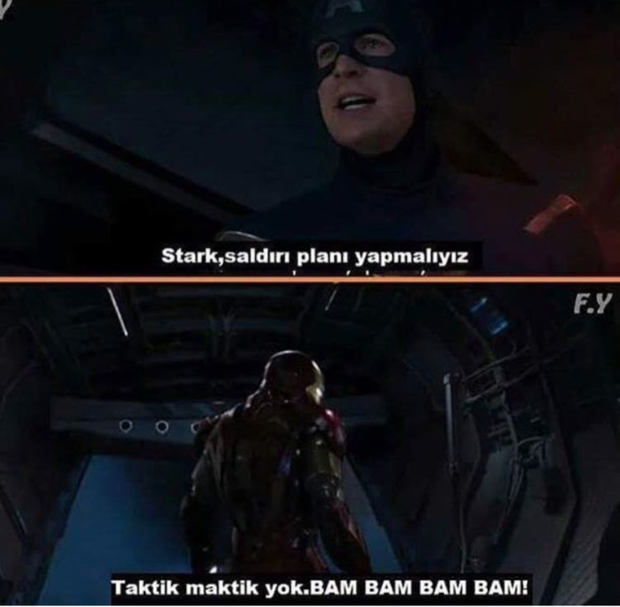 Capsçiler yine döktürmüş: Taktik maktik yok, bam bam bam