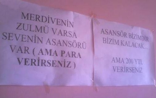 İsyan bayrağını çekmiş apartman yöneticilerinden güldüren 26 uyarı 