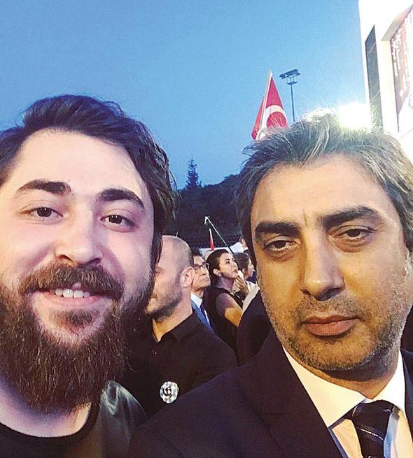 Ünlü isimler de oradaydı