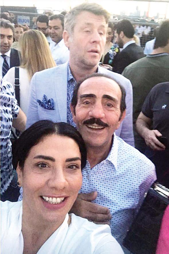 Ünlü isimler de oradaydı