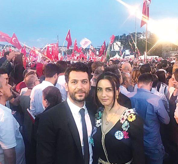 Ünlü isimler de oradaydı