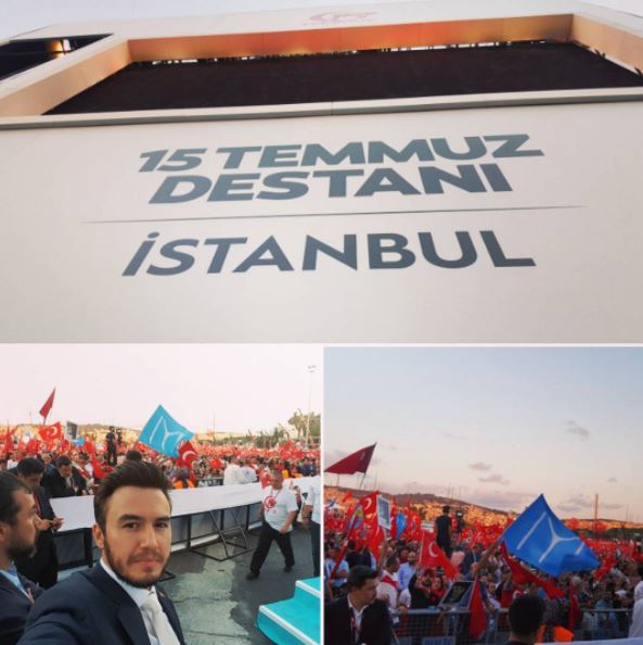 Ünlü isimler de oradaydı