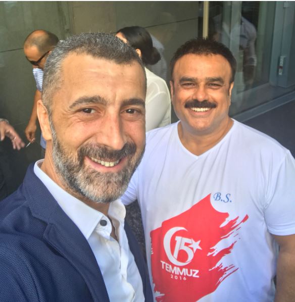 Ünlü isimler de oradaydı