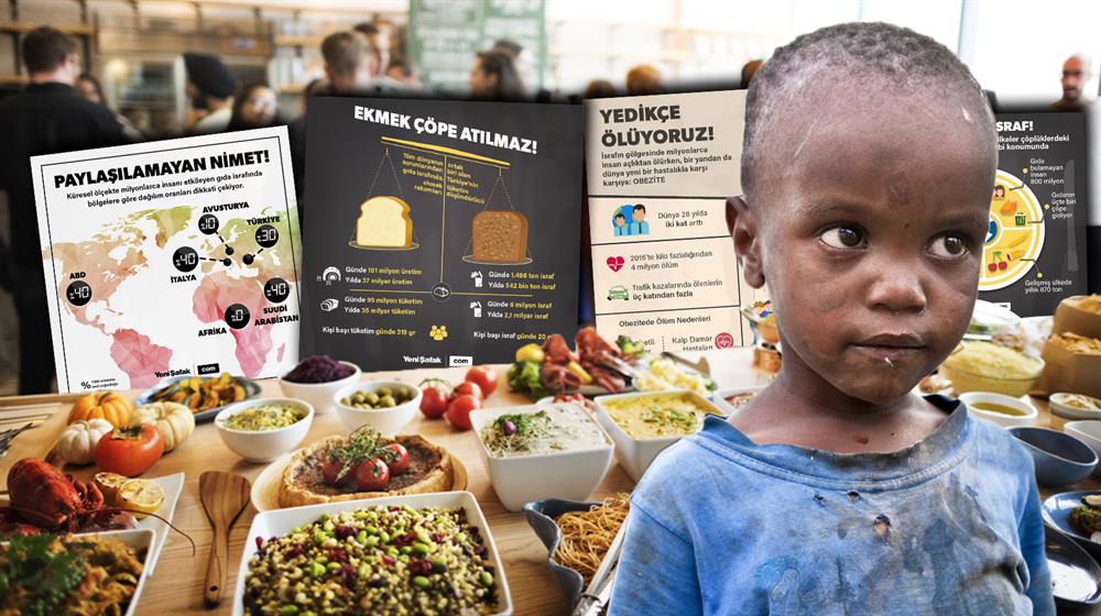 Gıda israfı, küresel ölçekte milyonlarda insanı yakından etkiliyor.