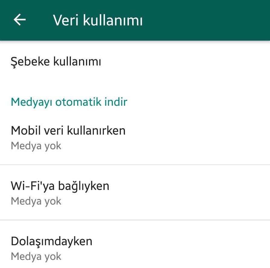 WhatsApp'tan gelen fotoğrafların galeriye kaydedilmesi nasıl engellenir?