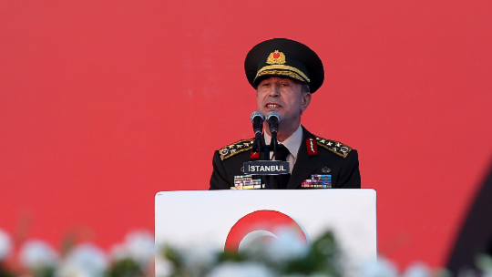 Akar’s Yenikapı speech