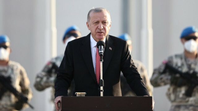 Turkish President Recep Tayyip Erdogan in Qatar
