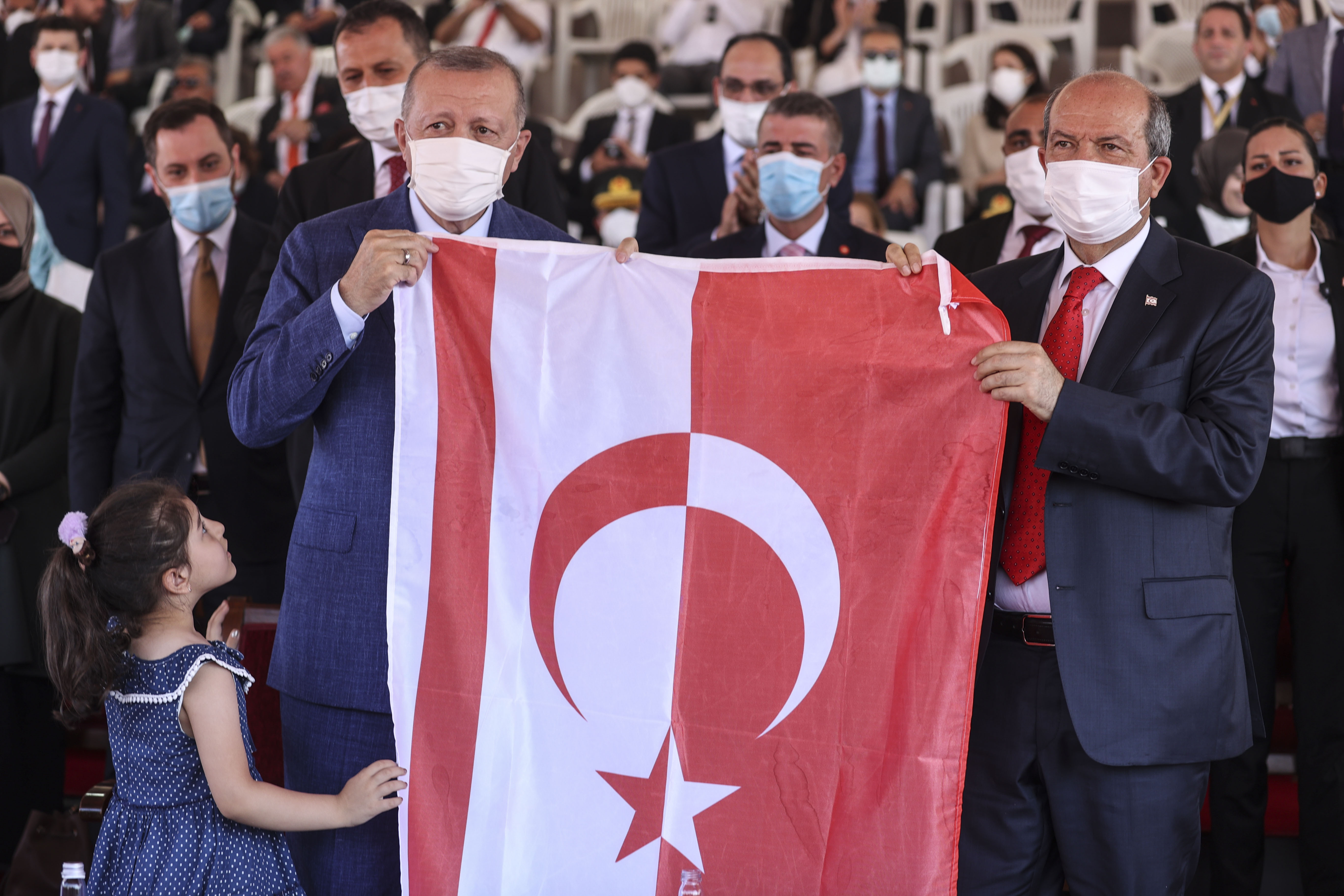 Erdogan, Tatar attend Peace and Freedom Day celebrations in TRNC