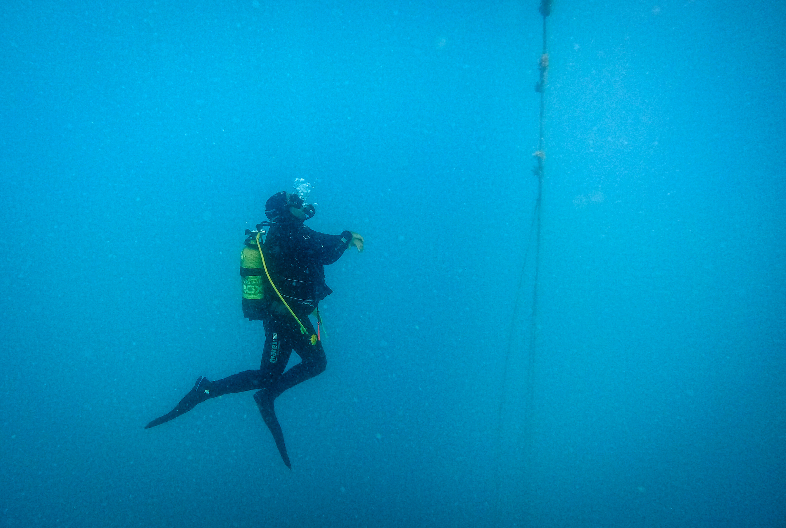 Divers discover underwater world in Turkey's Aydin