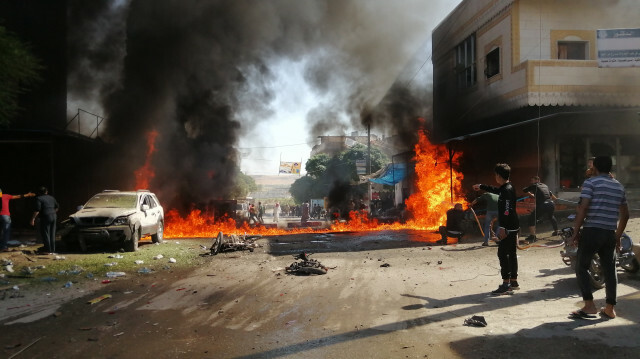 One killed, 15 injured in twin blasts in northern Syria