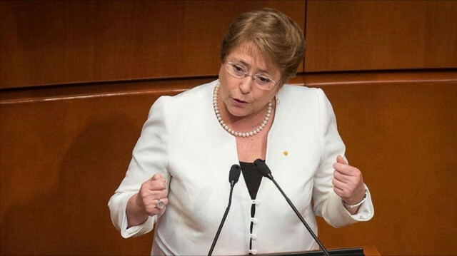 Michelle Bachelet, the UN high commissioner for human rights