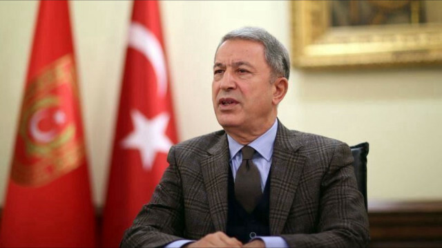 Turkish national defense minister Hulusi Akar 