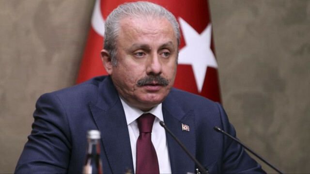 Turkish parliament speaker Mustafa Sentop 