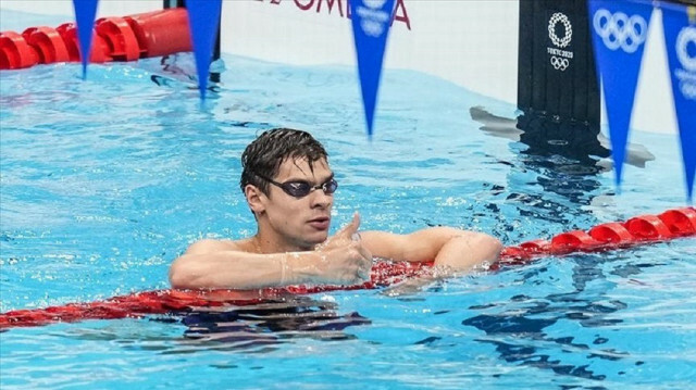 Russian Olympic champion Evgeny Rylov