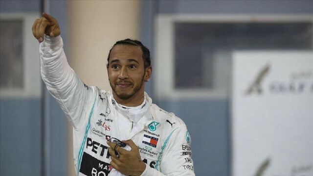 Formula One champion Lewis Hamilton 