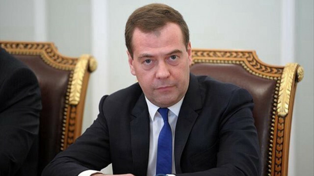 former Russian President Dmitry Medvedev 