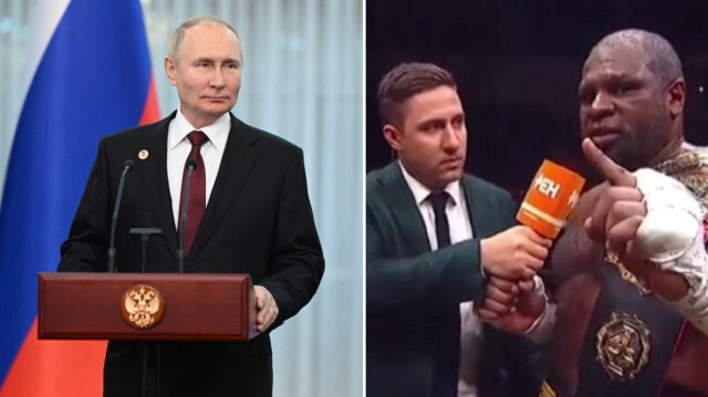 ABD'li boksör ringden Putin'e seslendi: Rus vatandaşı olmak istiyorum 