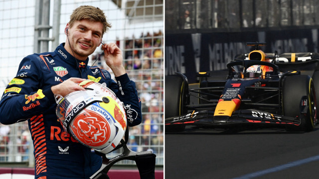 Olaylı yarışta zafer Verstappen'in