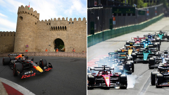 Formula 1'de sezonun 4. yarışı Bakü'de koşulacak