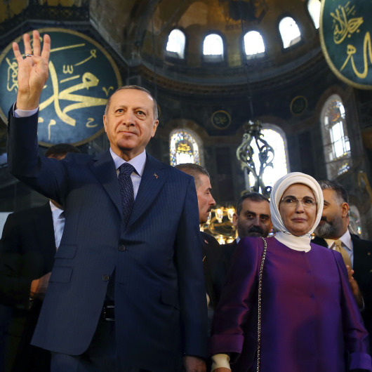 Seçim duasını Ayasofya'da yapacak