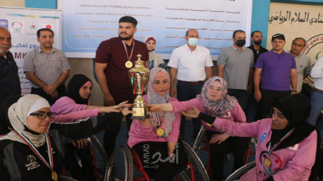 غزة.. اختتام بطولة كرة السلة التنشيطية البارالمبية