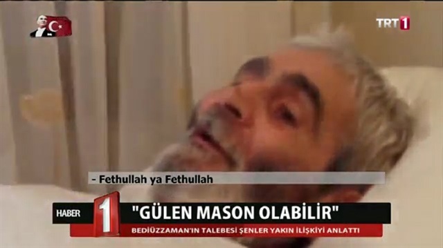 Bediüzzaman’ın talebesi Gülenin masonluğunu doğruladı
