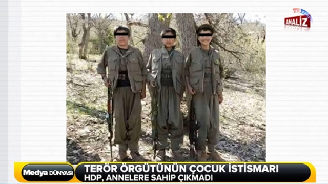 Çocuk istismarcısı PKK!