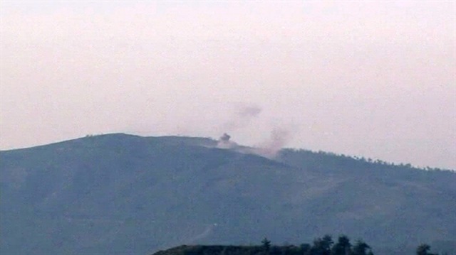 Türkmen Dağı bombardıman altında