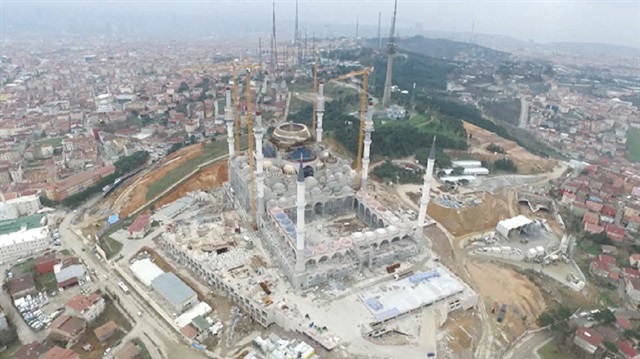 Çamlıca Camisinde sona yaklaşılıyor