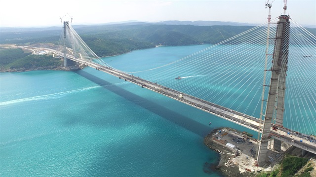  3. Boğaz Köprüsü'nün asfaltlama çalışmaları tamamlandı. 
