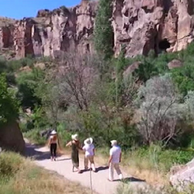 Ihlara Vadisi'ne yerli ve yabancı turist akını!