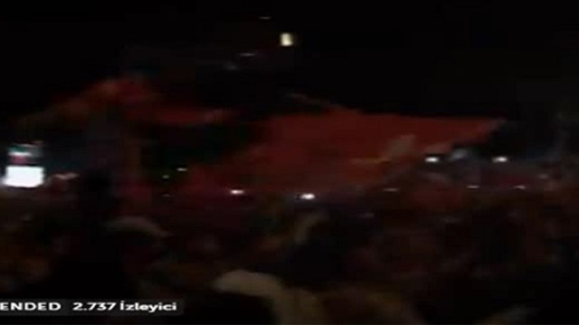 Hundreds of thousands pour into streets over coup attempt