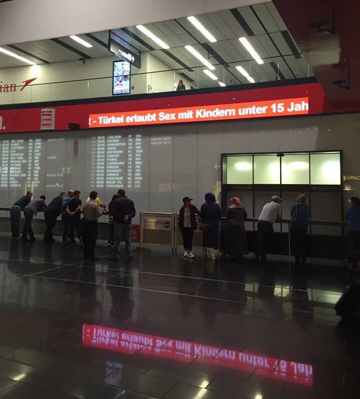 Viyana'da ikinci skandal!