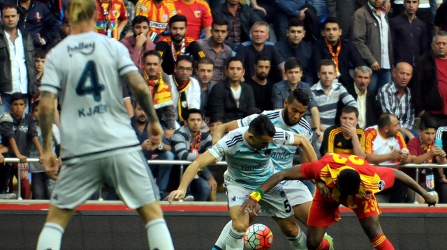 Beşiktaş, Kayserisporu kendi evinde 2-0 yendi Beşiktaş, Kayserisporu kendi evinde 2-0 yendi