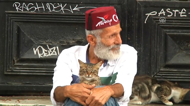 Bir zamanlar ünlülerin söz yazarıydı şimdi en iyi dostu kediler