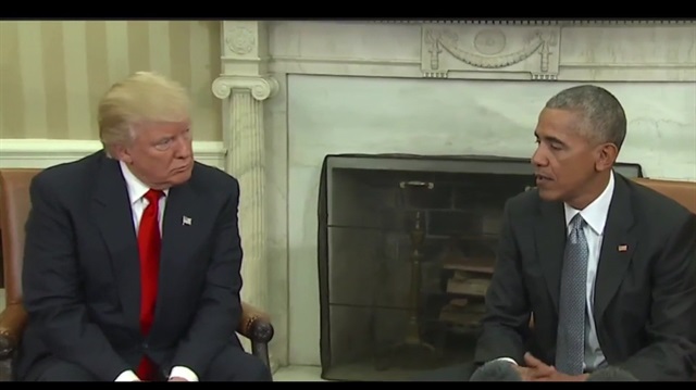 Trump Beyaz Saray'da