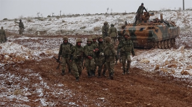 Türk Silahlı Kuvvetleri, El-Bab yönünde ilerleyişini sürdürüyor.