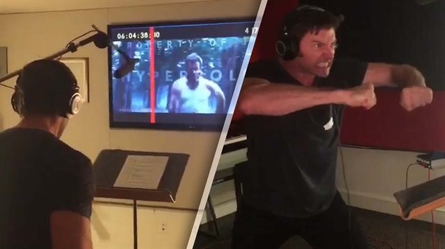 Hugh Jackmanın Wolverinei böyle seslendirdi
