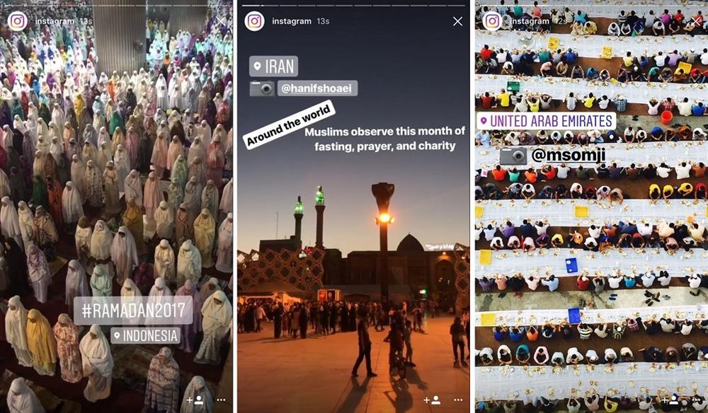 Instagram’dan Ramazan'a özel hikaye