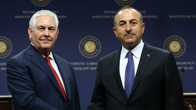 Mevlüt Çavuşoğlu Tillerson ile ilgili görsel sonucu