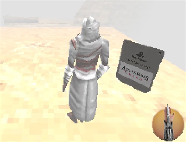Assassin’s Creed PlayStation 1’e çıksaydı nasıl görünürdü?