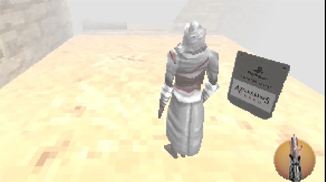 Assassin’s Creed PlayStation 1’e çıksaydı nasıl görünürdü?