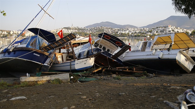 Ege'de 6.6 büyüklüğünde deprem