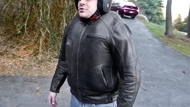 Hava yastıklı motorsiklet ceketi
