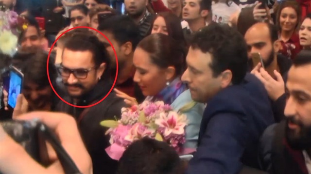 Amir Khan'a Atatürk Havalimanı'nda yoğun ilgi