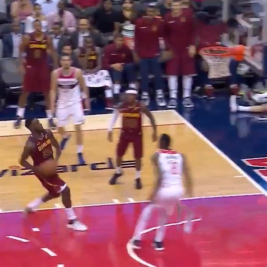 Jeff Green'den inanılmaz smaç!