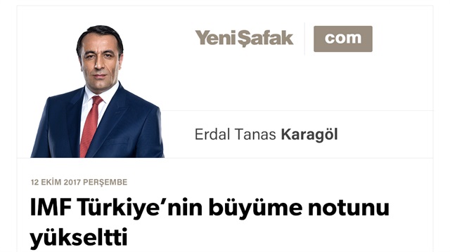 IMF Türkiye’nin büyüme notunu yükseltti